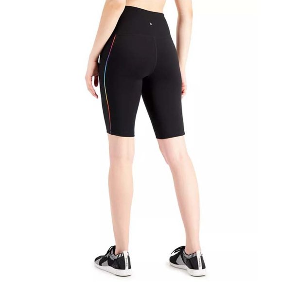 New ID IDEOLOGY Women's Pride 10" Bike Shorts - Picture 3 of 3